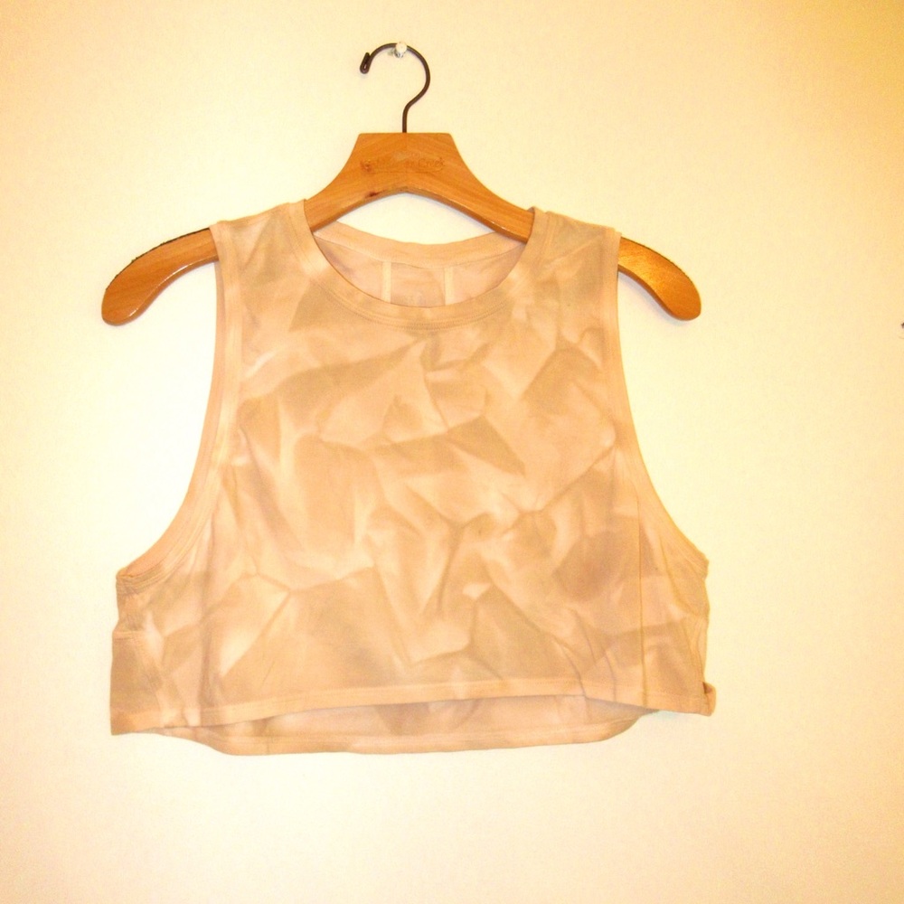 Lululemon Athletica Beige Women's Tank Top